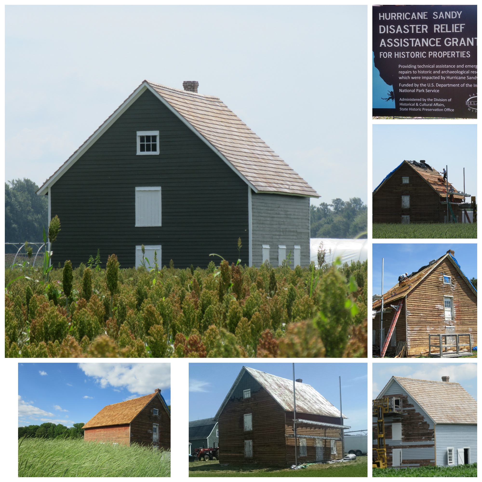 Historic Restoration of Phillip's Sweet Potato Barn in Laurel Delaware